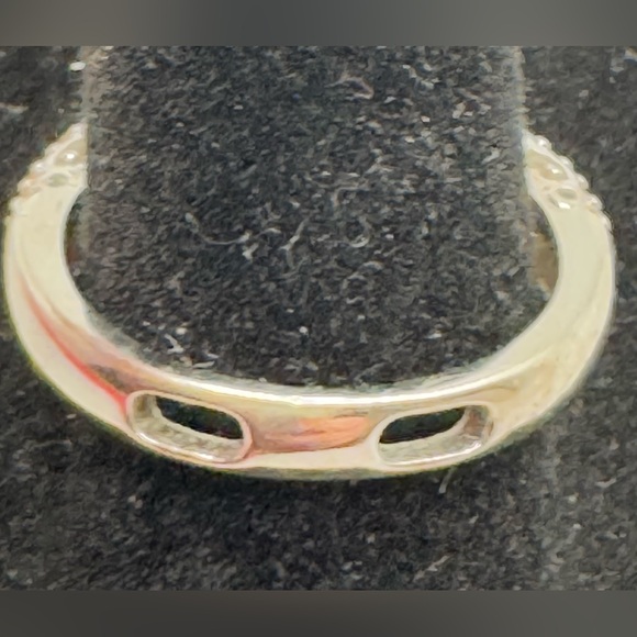 Sterling silver ring flip blue topaz reversible light and dark topaz ring sz 8 - Picture 4 of 9